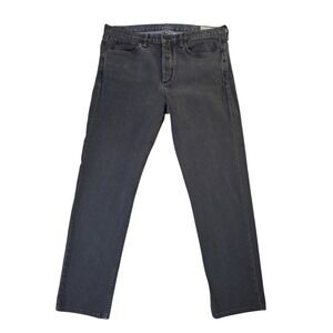 Rag & Bone Fit 2 Slim Button Fly Jeans Men's 36x28 Steele Gray Denim Straight